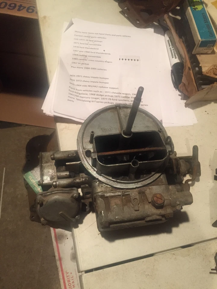   Lista Carburador Holley 151725-R95 Ford Dodge Chevy Jeep Rat Rod  Foto 1 de 1