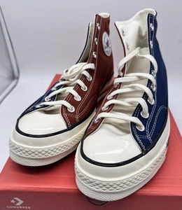 NEU Converse Chuck 70 Hi Tri Block Cedar Bark/Midnight Navy/Egret 171659C Gr. 11 - Bild 1 von 7