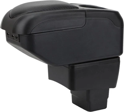 Коробка подлокотника для седана Toyota Yaris iA 2017-2018 двухслойная с портами USB - Изображение 1 из 4
