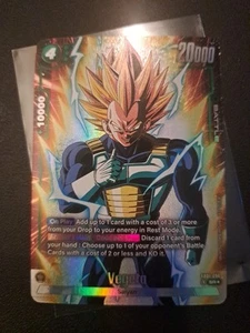 Vegeta SR Alt Art Secret Rare FB01-096 Dragon Ball Fusion World (US Seller) - Picture 1 of 2