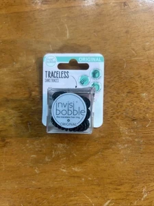 Invisibobble The Traceless Hair Ring Brown 3 Count Healthy Hair Less Damage New - Picture 1 of 4