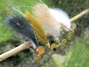 Gilchrist Fliegen. 3 x TURBO ZONKERS.  Auswahl von Farben & Größen - Bild 1 von 5