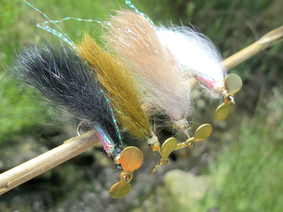 Gilchrist Fliegen. 3 x TURBO ZONKERS.  Auswahl von Farben & Größen - Bild 1 von 1