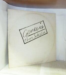 GENESIS - THREE SIDES LIVE - VINILE LP 12" POLLICI IN OTTIMO STATO