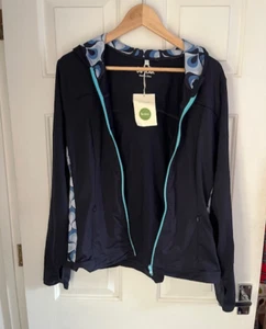 BODEN Yoga Pilates Gym Sports Top Zip Up Jacket BNWT 18 - Picture 1 of 7