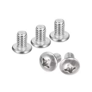 x25 1/4-20 X 3/8" POLLICI ACCIAIO INOX PHILLIPS TESTA MACCHINA BULLONE A VITE - Foto 1 di 5