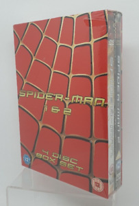 DVD Movie Film MARVEL - Spider-Man 1 & 2 - 4 Disc Box Set - BRAND NEW SEALED