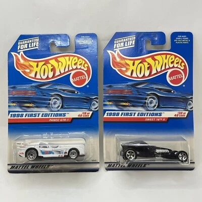 Lot Of 2 Hot Wheels 1998 First Editions Panoz GTR-1 #657 And Sweet 16 II #674 - Image 1 of 4