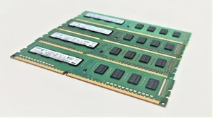 16 GB 4x4GB DDR3 PC3-10600U 1333 MHZ 240 PIN PC RAM MEMORIA DE ESCRITORIO INTEL Y AMD - Imagen 1 de 4