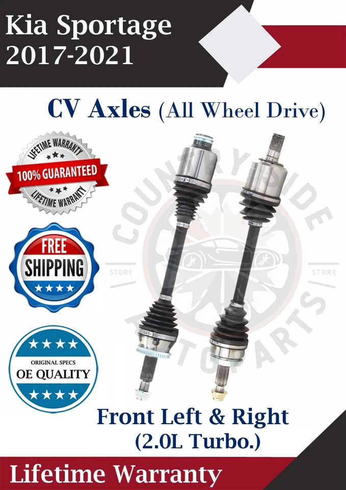 Nuevos ejes CV delanteros OE para Kia Sportage 2017-2021 2,0 L 4X4 garantía de por vida Foto 1 de 4