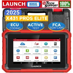 2024 Launch X431 PROS ELITE Bidirectional Diagnostic Scan With CANFD EC.U Coding - Bild 1 von 20