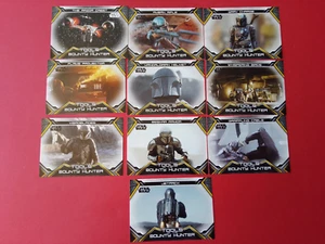 STAR WARS Mandalorian Topps Full Set Tools of the bounty hunter 10 Karten - Bild 1 von 3