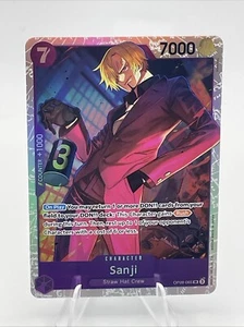 One Piece TCG English OP09-065 Sanji SR Foil - Picture 1 of 2