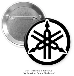 Yamaha 2,25" Pin Backed Button Badge - Bild 1 von 1