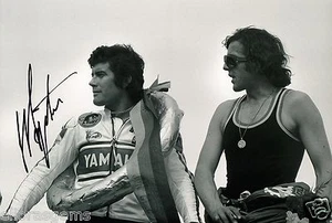 Giacomo Agostini Superbike TT IOM Hand Signed Photo 12X8" AA - Picture 1 of 1
