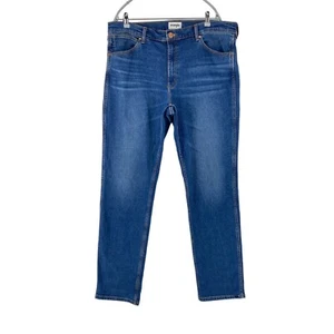 Wrangler Greensboro Azul Corte Recto Regular Vaqueros W38 L34 - Imagen 1 de 10