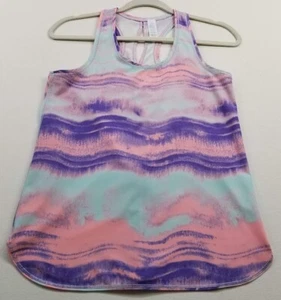 Ivivva Activewear Tank Top Girl’s 12 Multicolor Tie Dye Sleeveless Scoopneck Gym - Picture 1 of 10