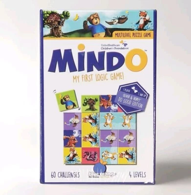 MINDO My First Logic Game Multilevel Brainteaser Puzzle ▪︎ New Sealed  - Image 1 of 4