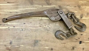 Vintage Durbin Durco 20000 lb Lever Chain Load Binder Tow Truck Logging Farm  - Picture 1 of 12