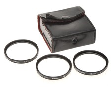 Marumi, set of 3 close up lenses 49mm, exc++++, Olympus Pentax...