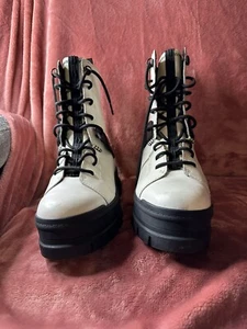 womens leather ugg boots size 6 - Picture 1 of 4
