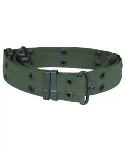 US BDU Lochkoppel Vintage Lochgürtel Hosen Koppel 3 cm oliv - Bild 1 von 1