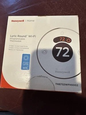 Honeywell Lyric Round Wi-Fi Smart Thermostat -TH8732WF /TH8732WFH5002 - Image 1 of 2