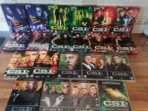 csi crime scene Investigation Series 1-13 Plus Grave Danger Dvd Box Set - Picture 1 of 19