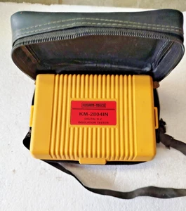Km-2804in kusam-meco insulation meter with carre bag  FAST SHIPPING BY DHL/FEDEX - Picture 1 of 19
