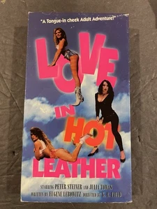 Love In Hot Leather VHS Night Time 1992 Rare Erotic Adult Comedy Tested - Picture 1 of 3