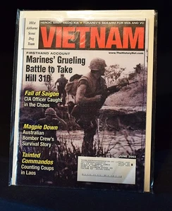 Vietnam Magazine ~ Marines' Grueling Battle to Take Hill 310 ~ June 2003 - Foto 1 di 1
