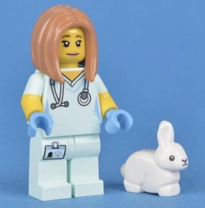 Lego Mini-Figurine Séries 17 - Vétérinaire Minifigures - Picture 1 of 3