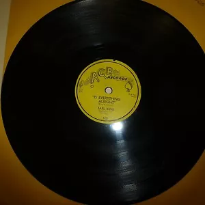 BLUES 78 RPM RECORD - EARL KING - ACE 520 - Imagen 1 de 2