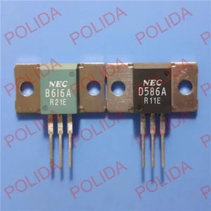 1 par de transistores NEC MT-100 2SB616A/2SD586A B616A/D586A - Imagen 1 de 1