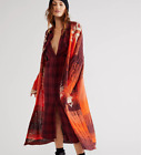NEW Free People Flurry Cardi Cider Combo Long Cardigan XS/S  Lightweight Large