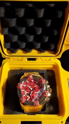 NEW GENTS INVICTA 56MM LTD MARVEL IRONMAN SWISS CHRONOGRAPH WATCH - 26014 - Image 1 of 4