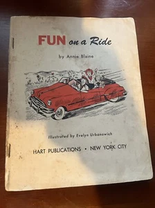 Fun On a Ride Special Games to Play In a Car Book Vintage 1952 Edition - Foto 1 di 11