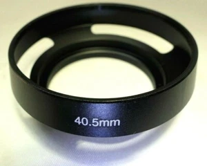 Metal Lens Hood Vented 40.5mm Screw in Shade for 5cm f3.5 for rangefinder L39 - Picture 1 of 9