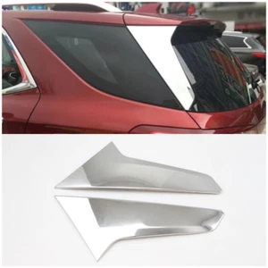 Chrome Rear Window Side Molding Cover Trim For 2018-2022 Chevrolet Chevy Equinox - Picture 1 of 3