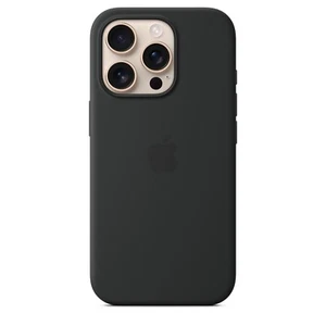 Coque Apple iPhone 16 Pro Noir Magsafe Silicone - Zdjęcie 1 z 4