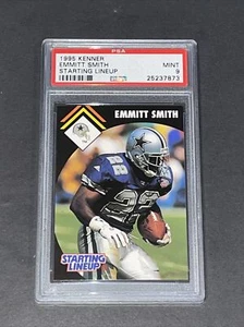 1995 Kenner Starting Lineup PSA 9 Only 2 Higher Emmitt Smith Very Rare HOF - Picture 1 of 2