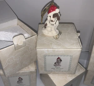 1999 ORNAMENTO NATALE "CAPPELLINO" Made in Italy G. Armani Firenze Scultura �� - Foto 1 di 9