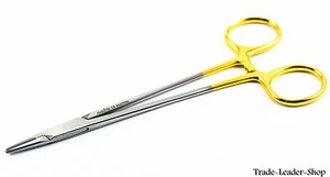 TC Mayo Hegar Needle Holder 18 cm / 7'' suture gold seam surgical NATRA - Picture 1 of 4