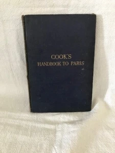 Cook's Traveller's Handbook to Paris von Elston, Simpkin Marshall 1935 mit Karten - Bild 1 von 4