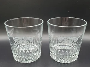 Chivas Regal Scotch Whiskey Glasses Aged 12 Years Rocks Glasses Set of 2 - Picture 1 of 7