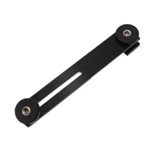 Flash Bracket Universal Dual Multiple Use Camera Bracket DSLR - Picture 1 of 5