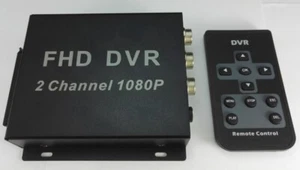 Mini FHD DVR Recorder HD 1080P Support SD Card 128GB Real time 2Ch CCTV DVR - Picture 1 of 12