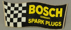 Bosch Spark Plugs Vintage Sticker NEW - Picture 1 of 1