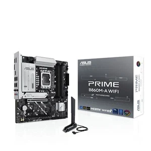 ASUS PRIME B860M-A WIFI Intel B860 LGA 1851 (Socket V1) micro ATX - 90MB1JY0-... - Picture 1 of 9