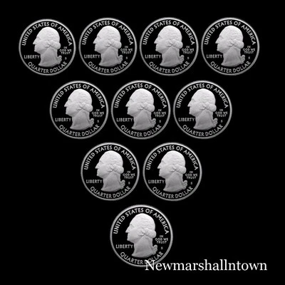 2016 2017 S America the Beautiful National Parks U.S. Coins Silver Proof Sets - Image 1 of 4